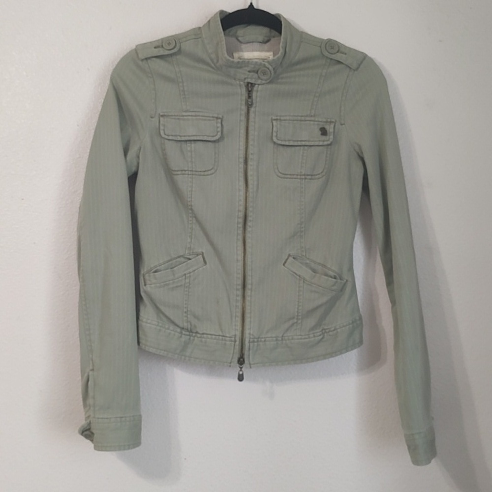 Abercrombie & Fitch Green Jacket Size XL